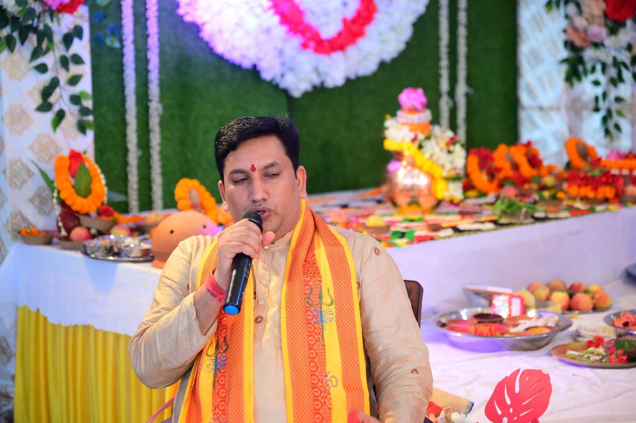 Teaching, ceremony and Vedic practice.